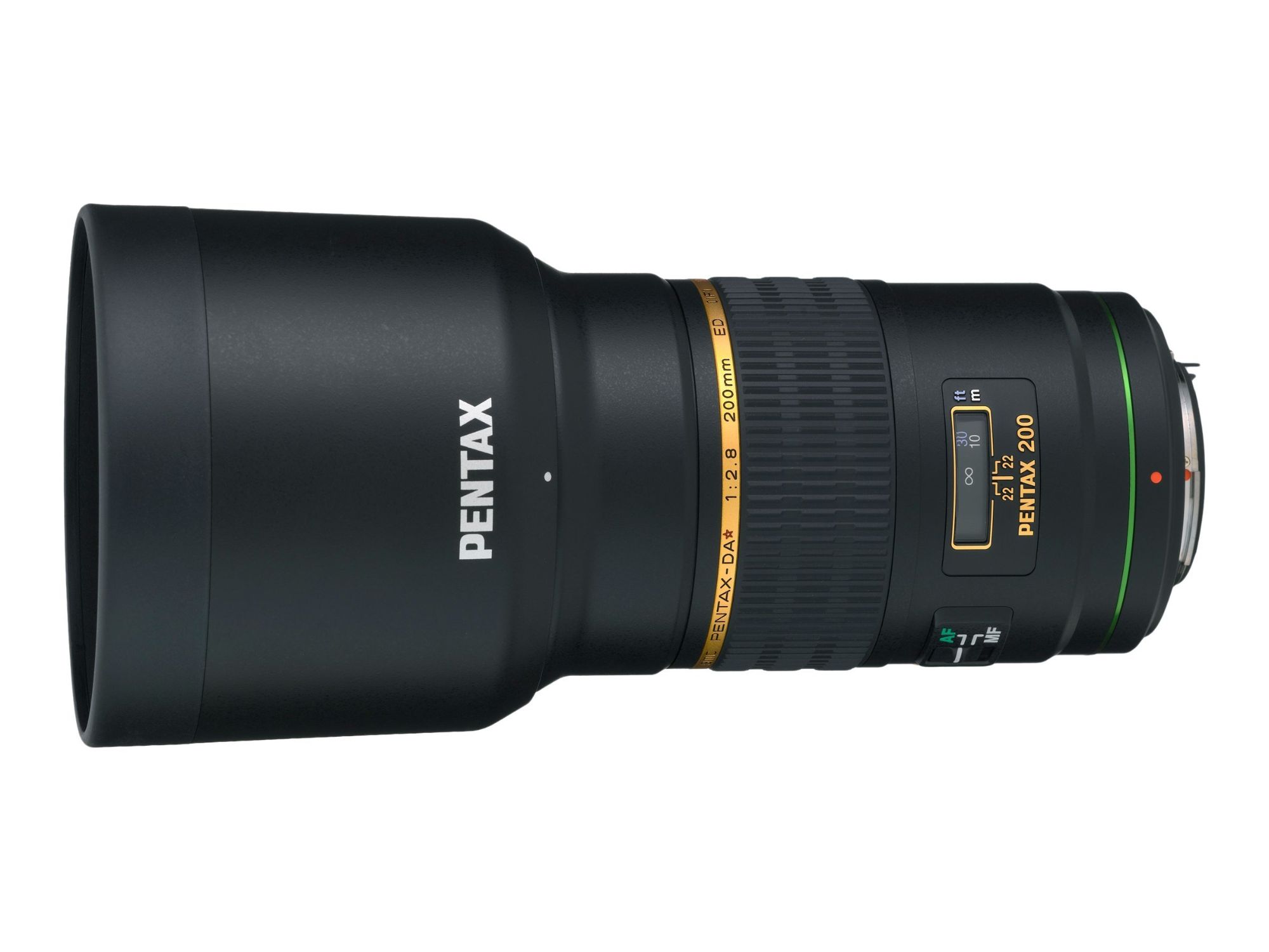Ricoh 200mm f/2.8 ED SDM Telephoto Lens for Pentax K-30