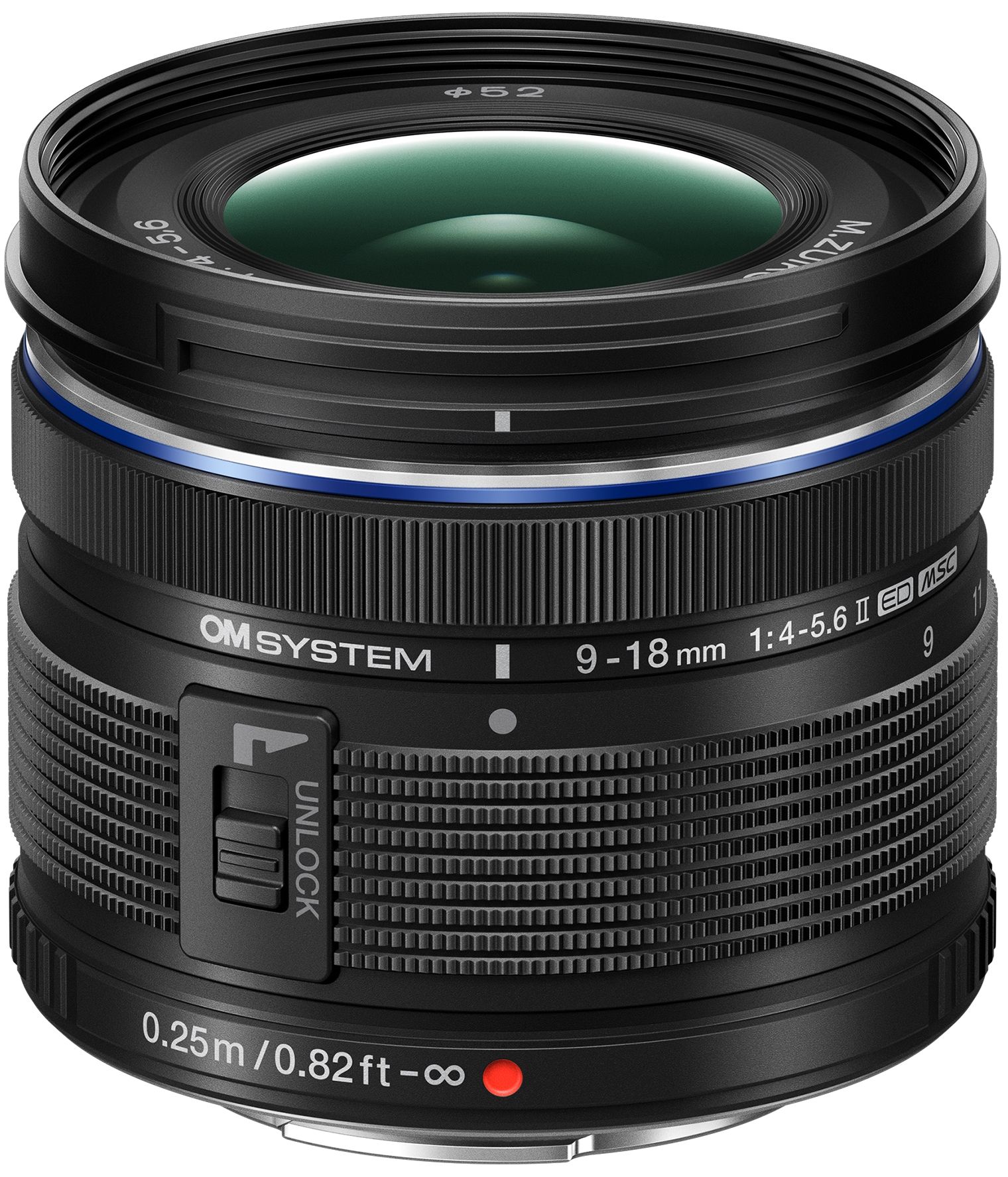 Om System 9-18mm f/4.0-5.6 II Lens