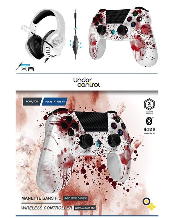 Under Control PRO-H3 Gaming Headset - Stereo 2.0 - PS4/PS5 Compatible