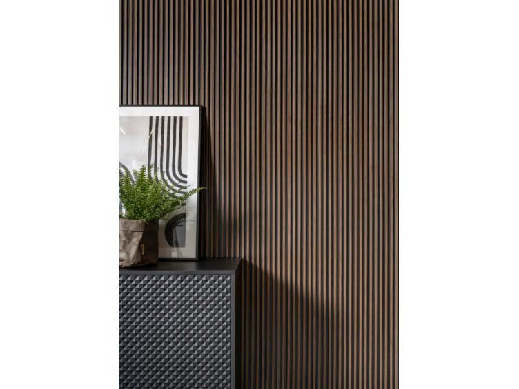 SARMIS Acoustic Panel - 270x12.1x2 cm (L x H x W) - Dark Cherry