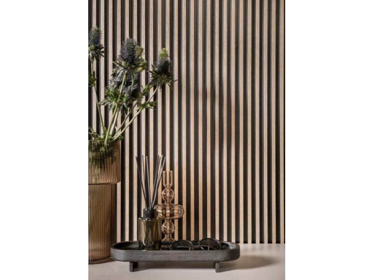 SARMIS Acoustic Panel - 270 x 12.1 x 2 cm (L x H x W) - Grey Oak
