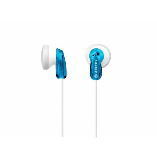 Sony MDR-E9LP Headphones - In-Ear - Wired - 3.5mm Jack - Blue