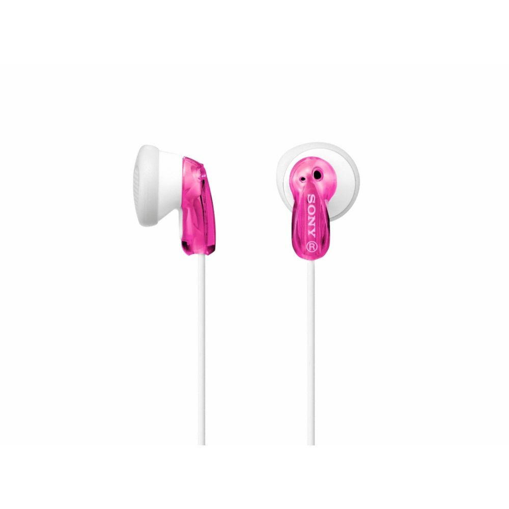 Sony MDR-E9LP Earbuds - 3.5mm Jack - Pink