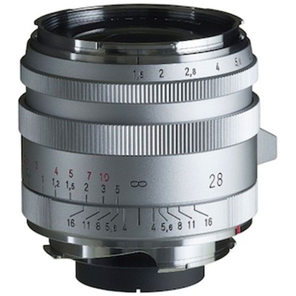 Voigtländer Nokton 28mm F/1.5 Asph Type I VM for Leica M (Silver)