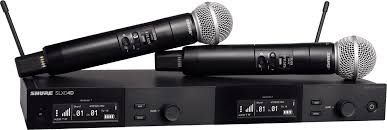 Shure SLXD24DE SM58 G59 Dual-Channel Microphone System