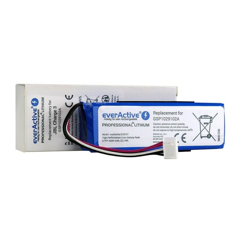Batería recargable de litio EverActive EVB101 Azul