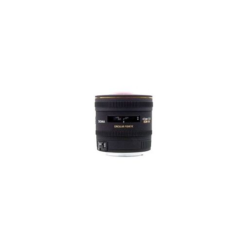 Objectif Sigma EX - Fonction Fisheye - 4,5 mm - f/2,8 DC HSM - Canon EF