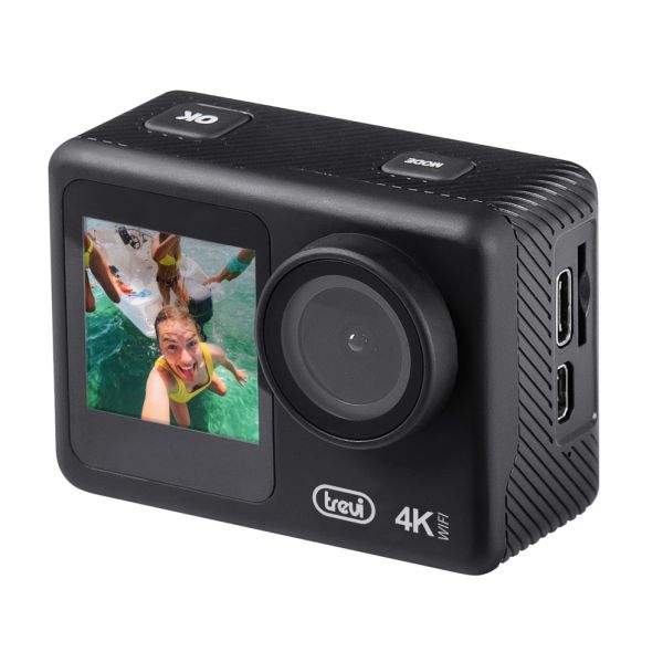 Trevi GO 2550 Action Camera 4K with Waterproof Housing 30m
