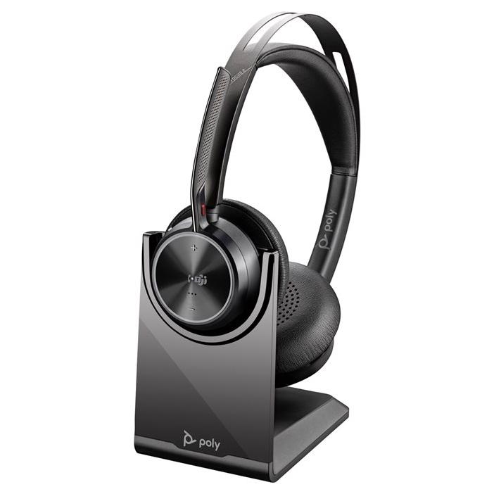 HP Poly Voyager Focus 2-M - Bluetooth Over-Ear Headset - Black