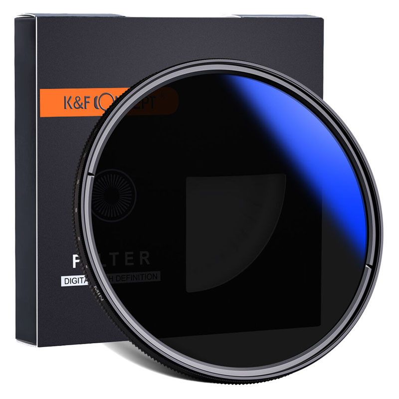 K&F Concept Nano C Series Variable ND Filter 72mm (Blue Coating, ND2-400)