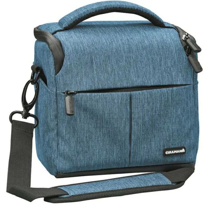 Cullmann Malaga Vario 400 Blue Camera Bag with Strap