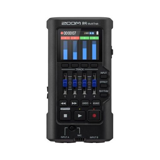 Zoom R4 4-Track Portable Recorder - 2 Inputs, 32-Bit