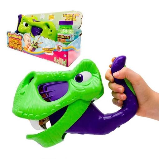 Blaster à Bulles FUNRISE Roarin Rex (Multicolore, Taille : Petite, Capacité : Gazillion)