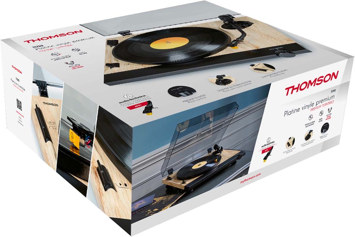Tocadiscos con preamplificador Thomson TT702