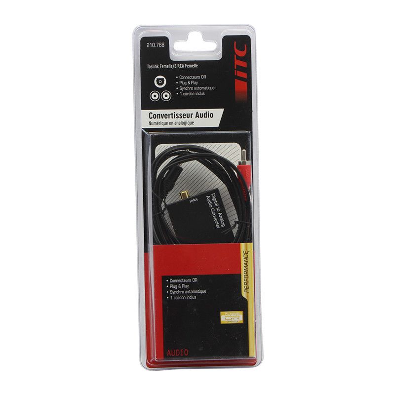 Multicolore Digital-to-Analog Audio Converter ITC 301909