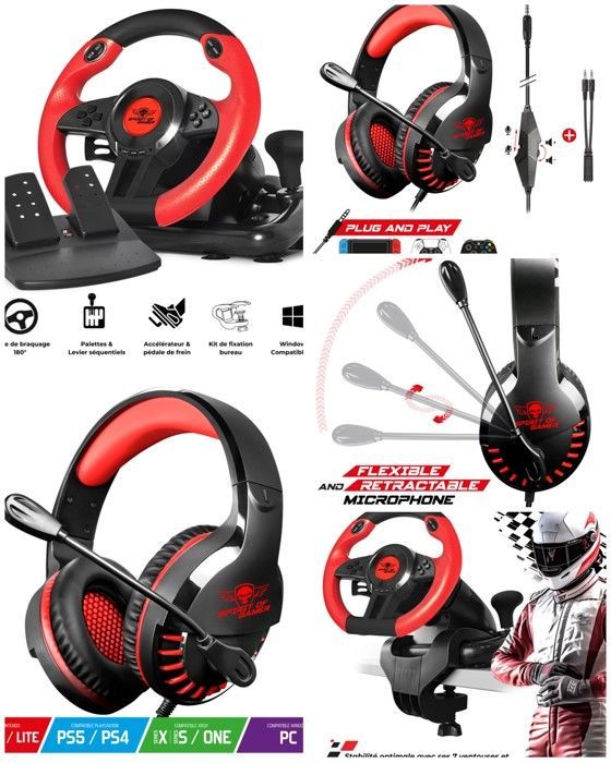 Auriculares de juego Spirit of Gamer PRO-H3 Estéreo