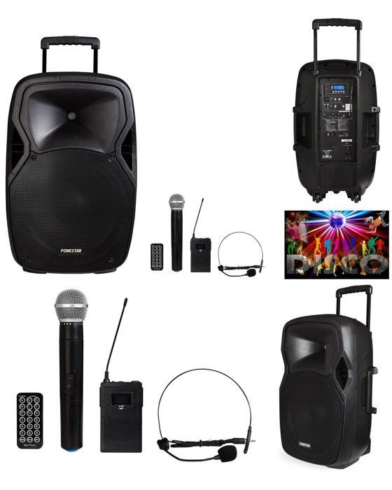 Fonestar Portable Karaoke Speaker - PRO