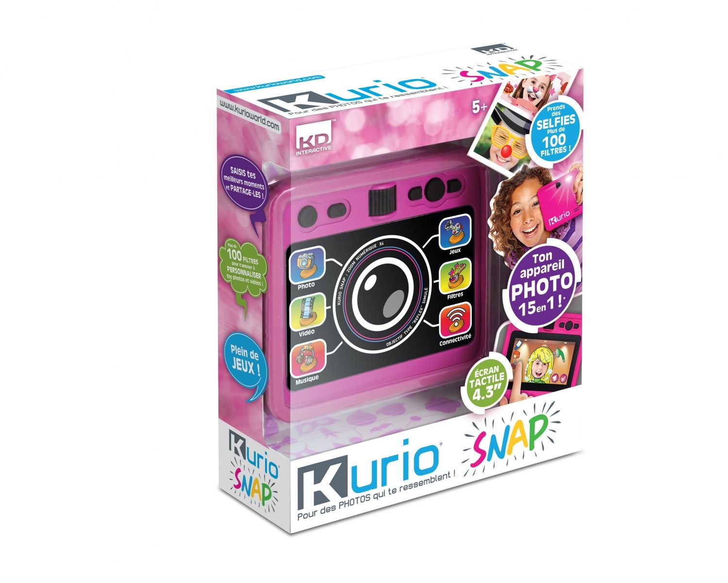 KD Group 3.0MP Wireless Digital Camera - Compact - Pink