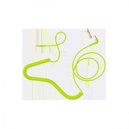 Aiaiai Audio C18 Spiral Cable 1.5/3.5m Fluo Yellow + Adapter