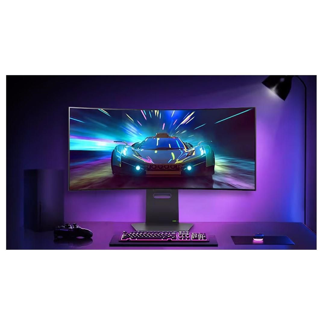 LG UltraGear 39GS95QE-B - OLED Gaming Monitor - Curved 39" - 3440 x 1440 UWQHD @ 240Hz - 275 cd/m² - 1500000:1 - DisplayHDR 400 True Black - 0.03ms - 2x HDMI, DisplayPort