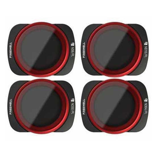 Freewell 4-Unit Action Camera Lens Filter for DJI Osmo Pocket