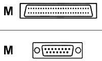Cisco X.21 Cable (DTE) - Smart Series (M) 15-Pin D-Sub (DB-15) (M) Shielded - For Cisco 805, AS5300, AS5350, AS5400 Universal Gateways