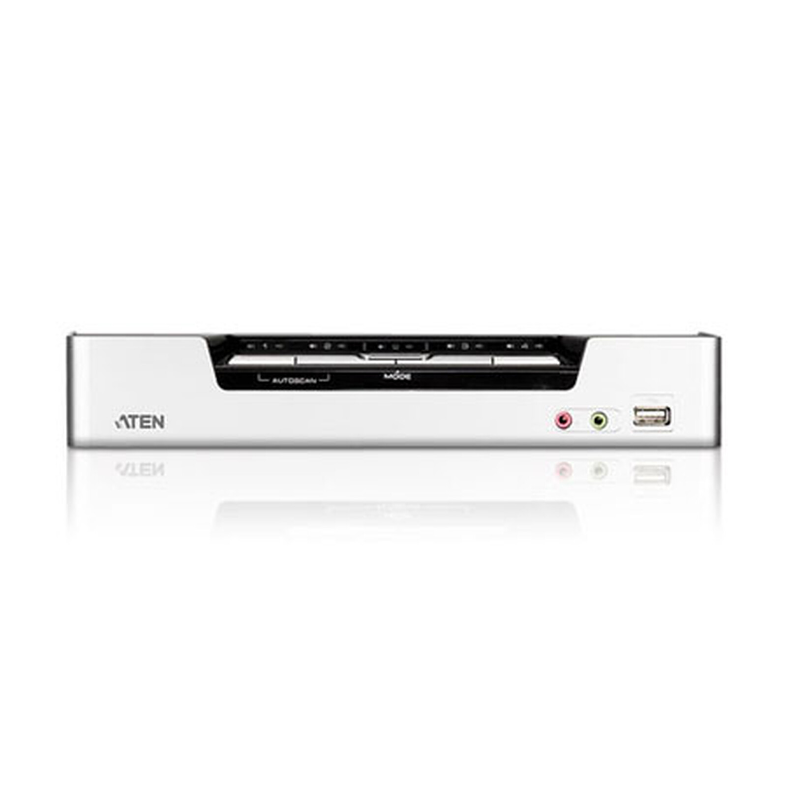 Switch Aten CS1794 de 4 puertos y hub USB 2.0 de 2 puertos