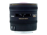 Objectif Sigma EX Fisheye 4,5 mm f/2,8 DC HSM Nikon F