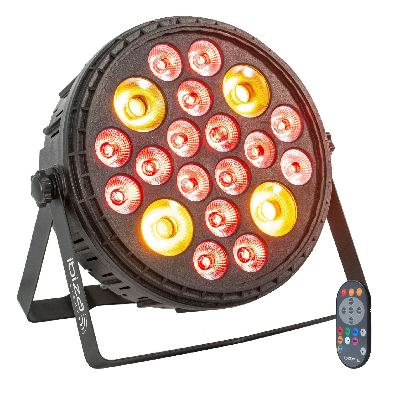 Ibiza Light BIGPAR-16RBW4A 16 LED 4W RGBW + 4x30W Amber Projector