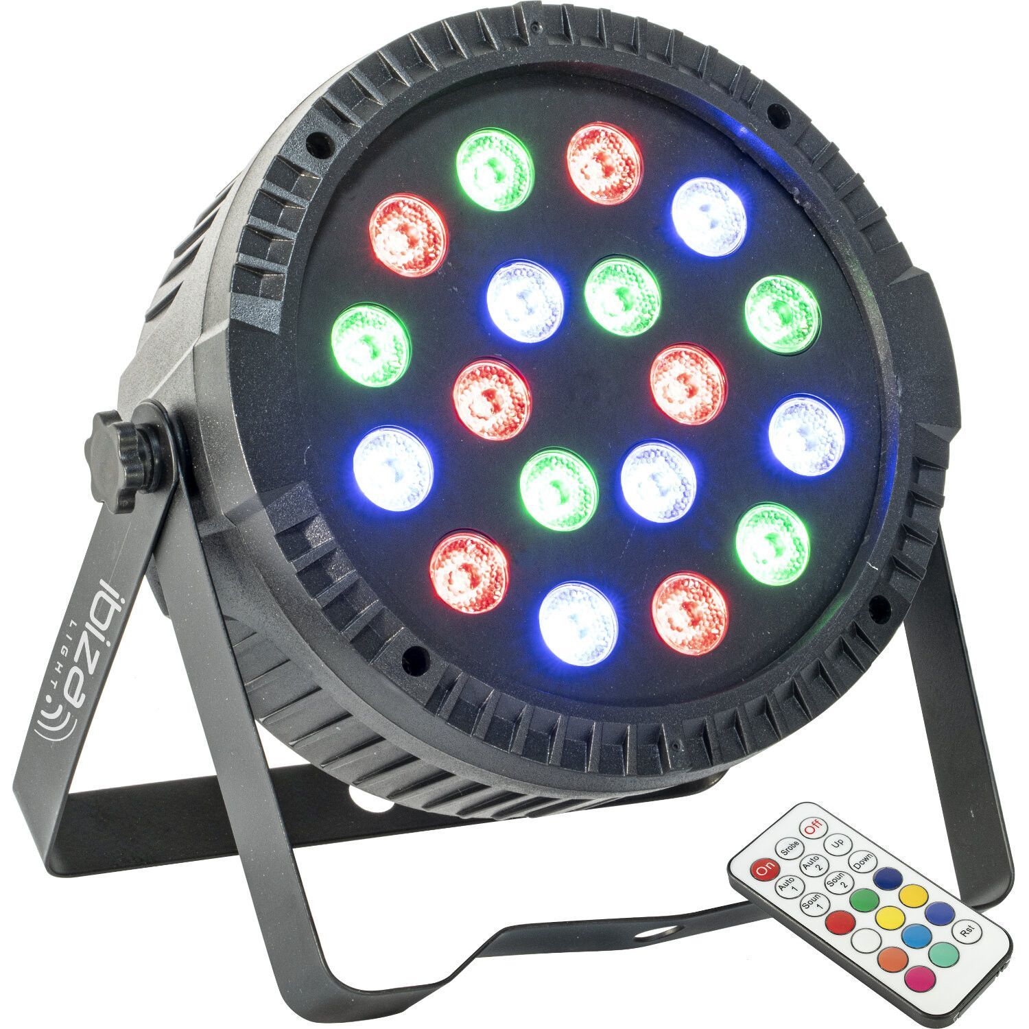 Ibiza Light THINPAR-18X1W - Thin LED Par Light 18x1W RGB