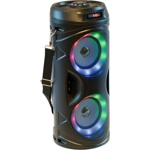 Altavoces Bluetooth Party Teen-Vibe - Altavoz portátil con LED RGB y batería