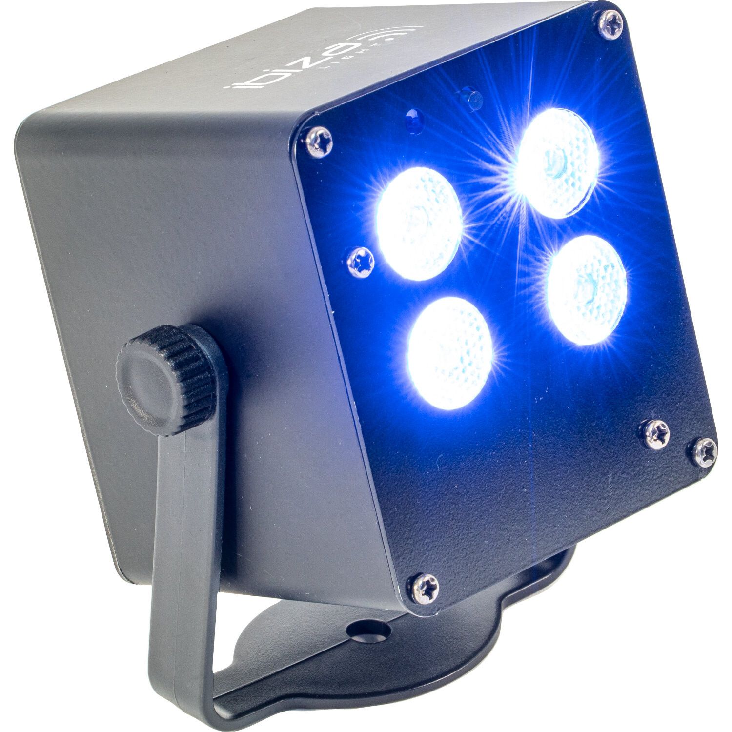Ibiza Light TinyLED RGB Wash - 4x3W RGB 3-in-1 Mini LED Effect with Battery