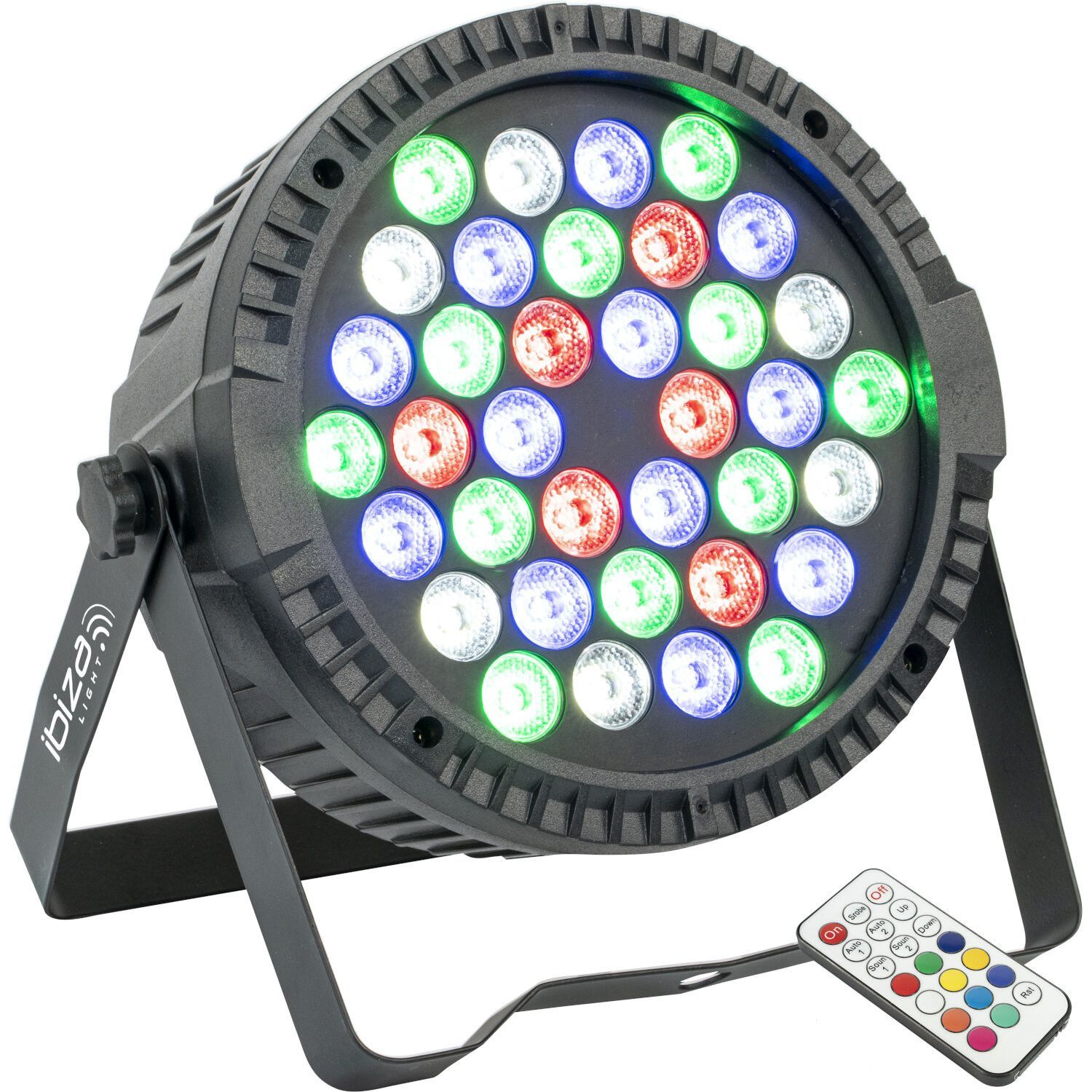 Ibiza THINPAR-36x1-RGBW - 36mm Flat Par Light RGBW