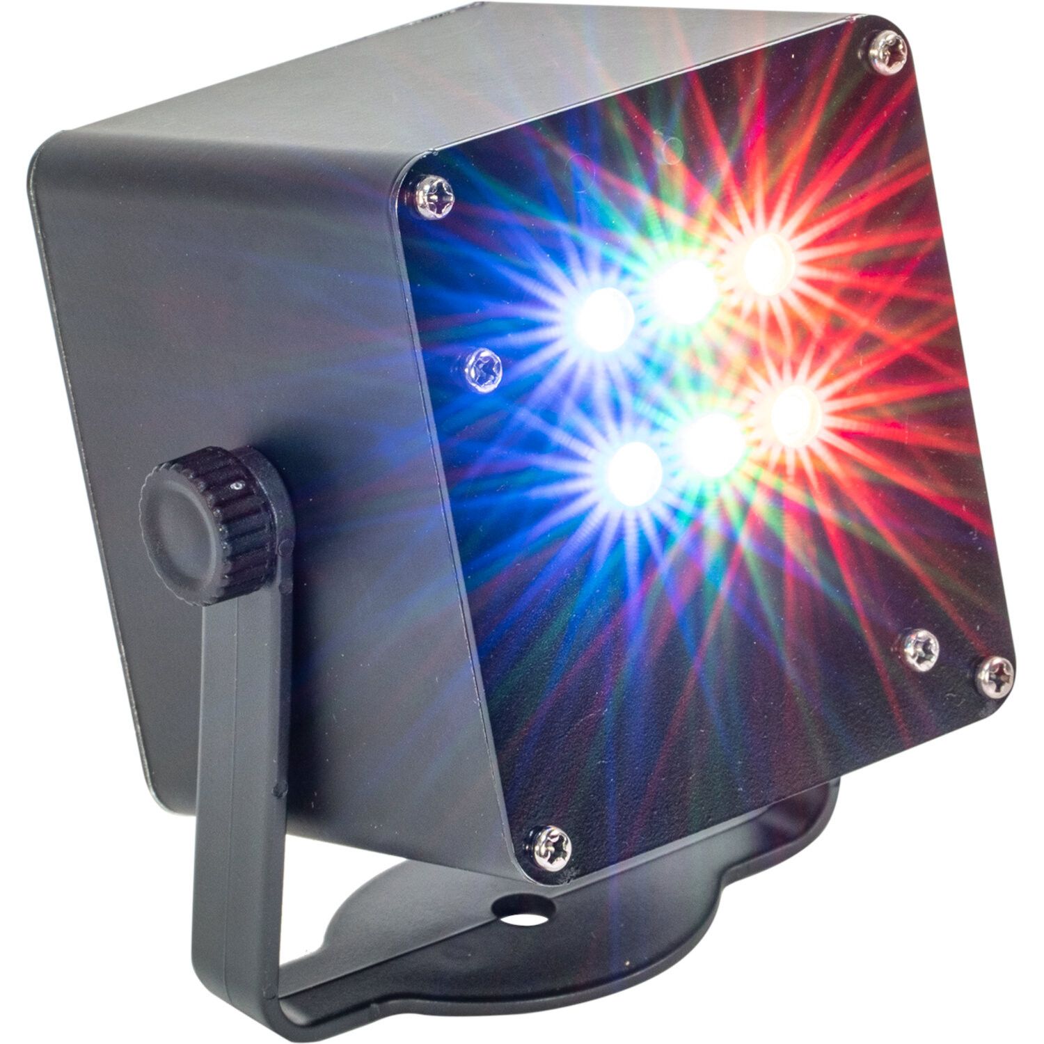 Ibiza Light TINYLED RGB Strobe - 6 x 1W LED Miniature Effect with Battery