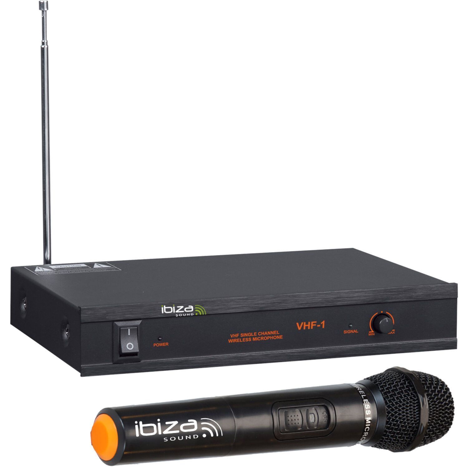 Ibiza Sound VHF1B - 1-Channel VHF Wireless Microphone System