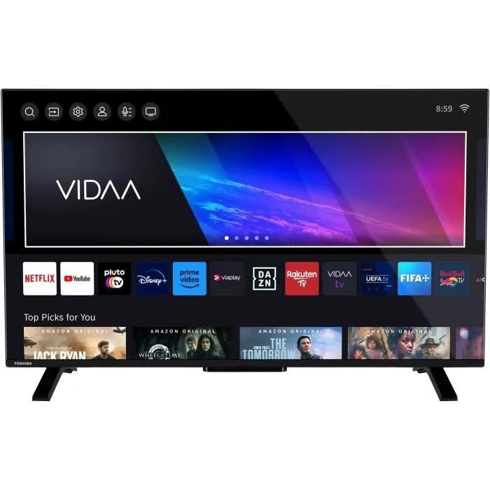 TV LED Toshiba 43 pouces - 4K UHD, Dolby Vision, système Android