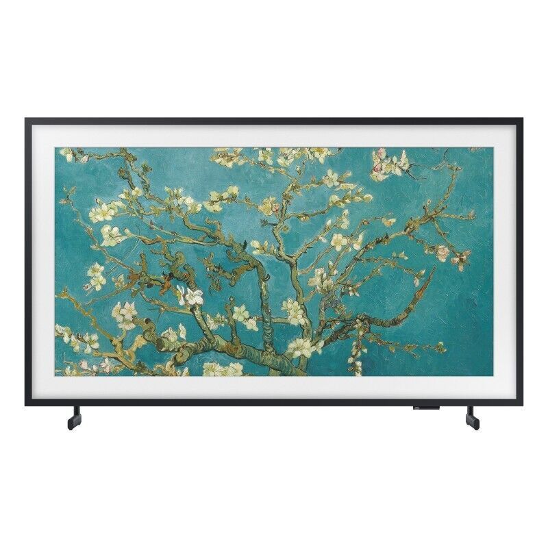 Samsung The Frame QLED TV QE32LS03CBUXZT, 32" Full HD Smart TV with Matte Black Design