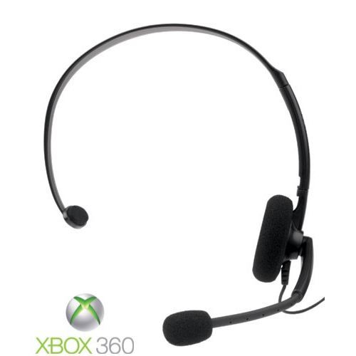 Auricular Microsoft Xbox 360 (Negro, Sobre Oreja, Con Cable)
