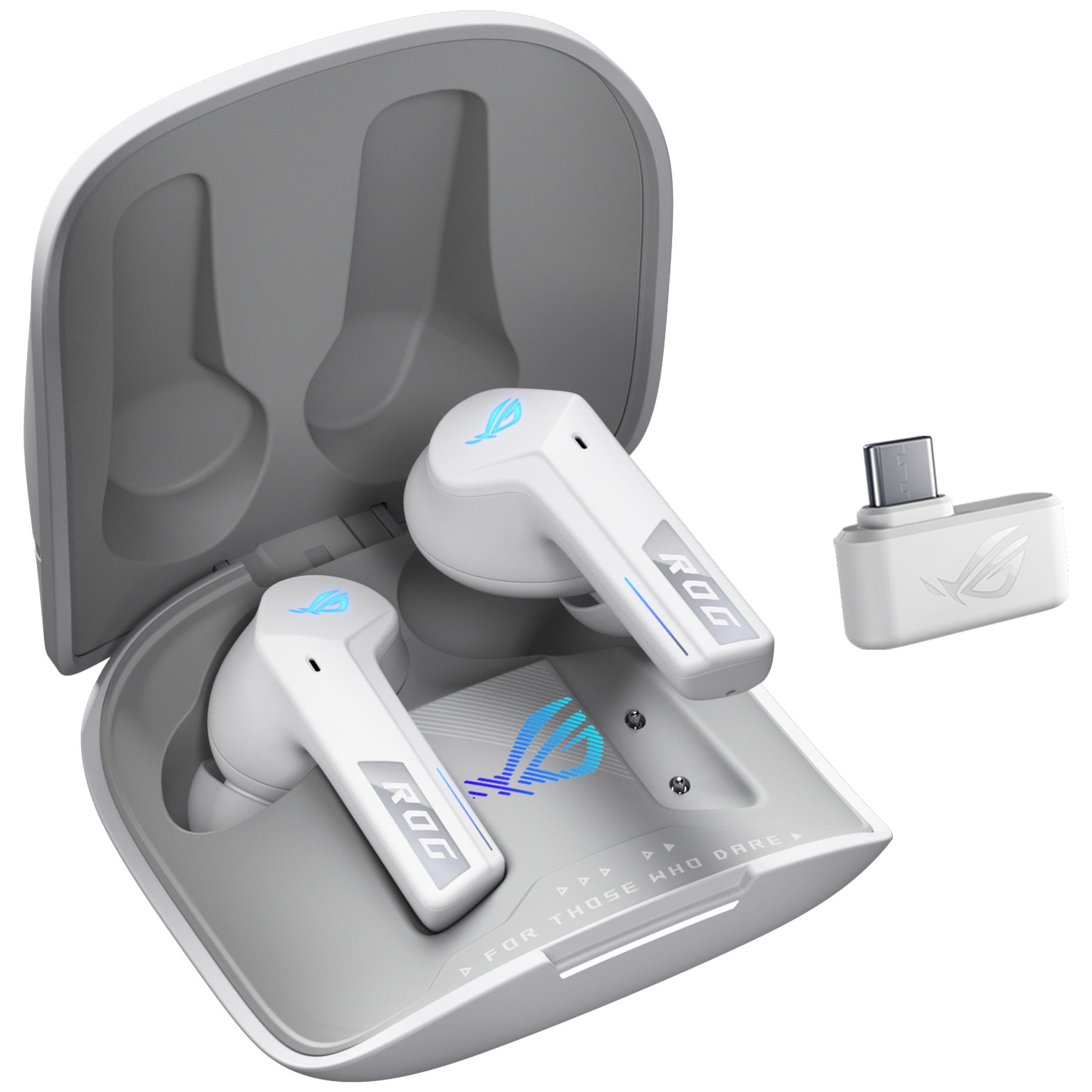 Asus ROG Cetra Speednova True Wireless Earbuds - White