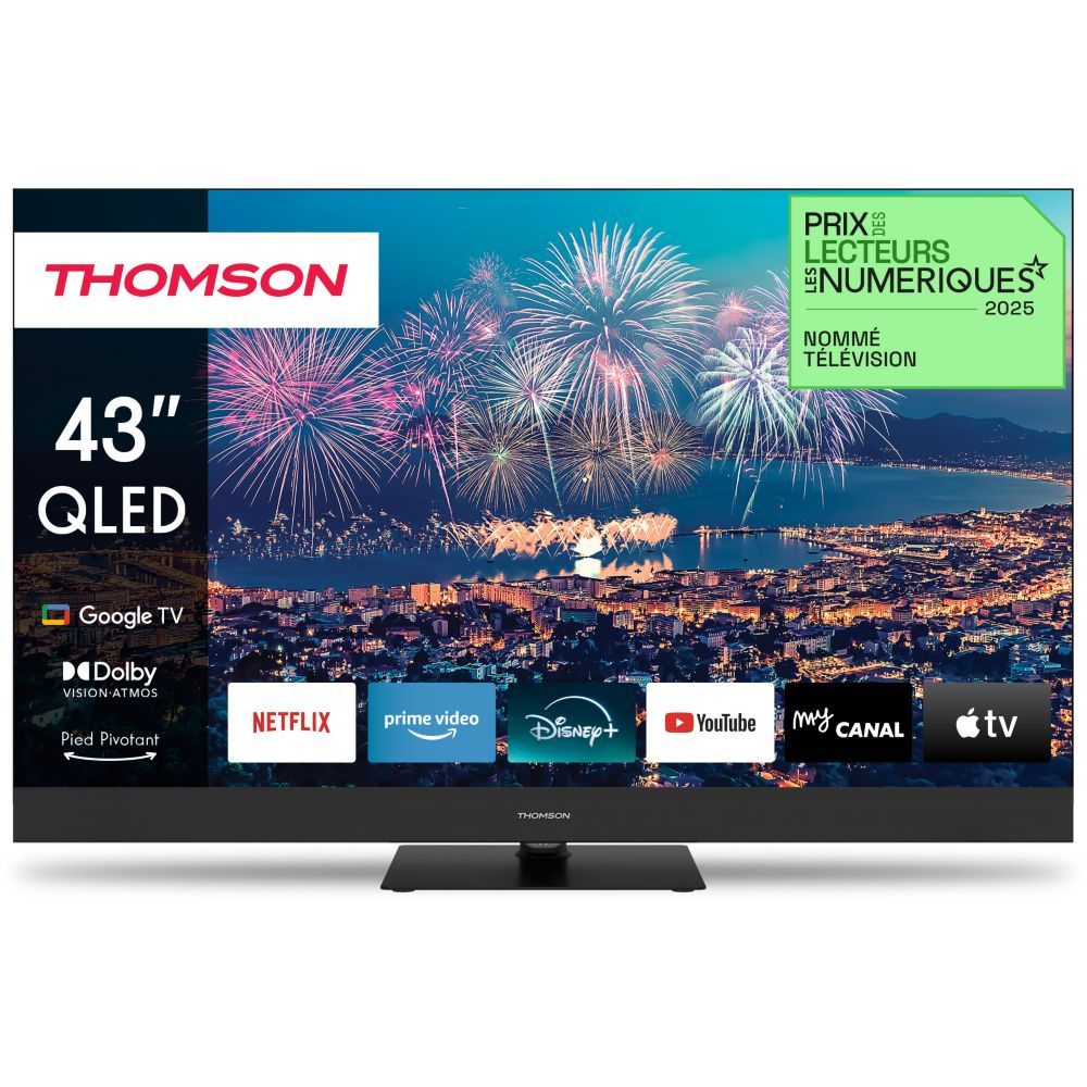 Thomson 43QG6C14 Google TV 43" QLED Plus