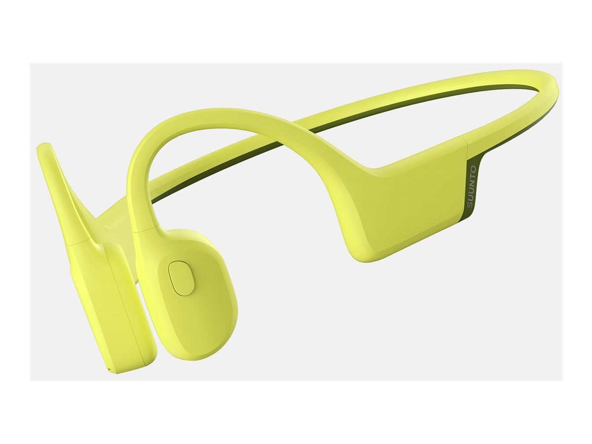 Suunto Sonic - Wireless Bluetooth Headphones - Open Ear Design - Over-the-Neck Mounting - Lime Green