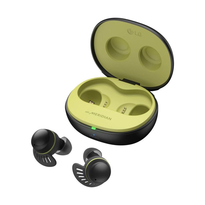 LG Meridian Tone-TF7Q Earbuds - Black