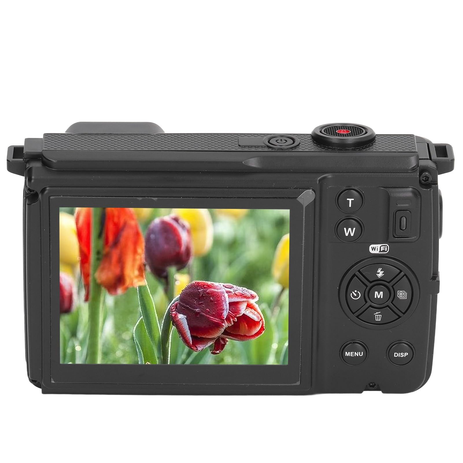 Yagri 4K WiFi Digital Camera for Photography and Video, 16x Digital Zoom, 64MP Vlogging Camera for YouTube, Compact Point and Shoot Camera
