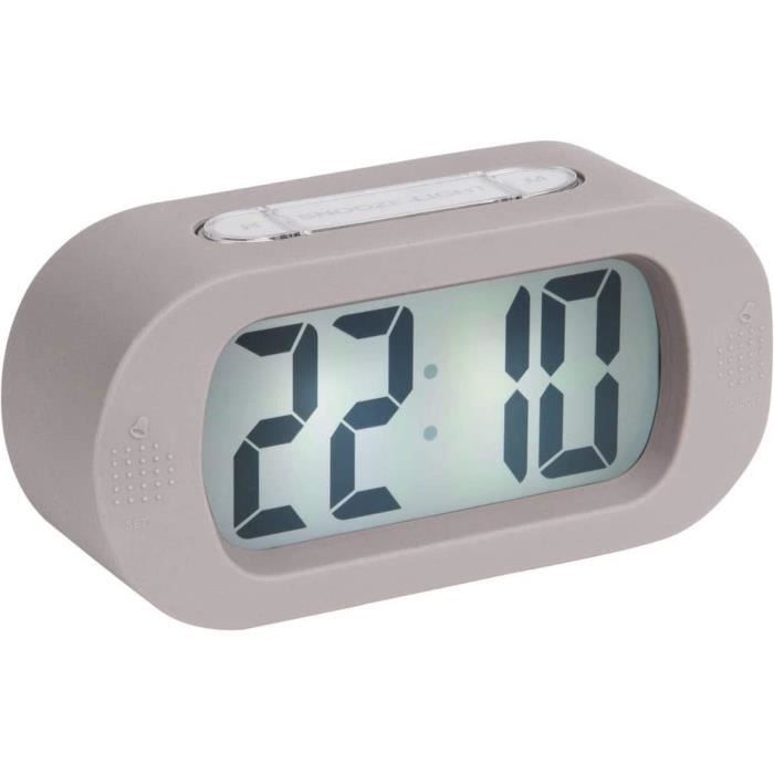 Karlsson Digital Alarm Clock with LCD Backlight