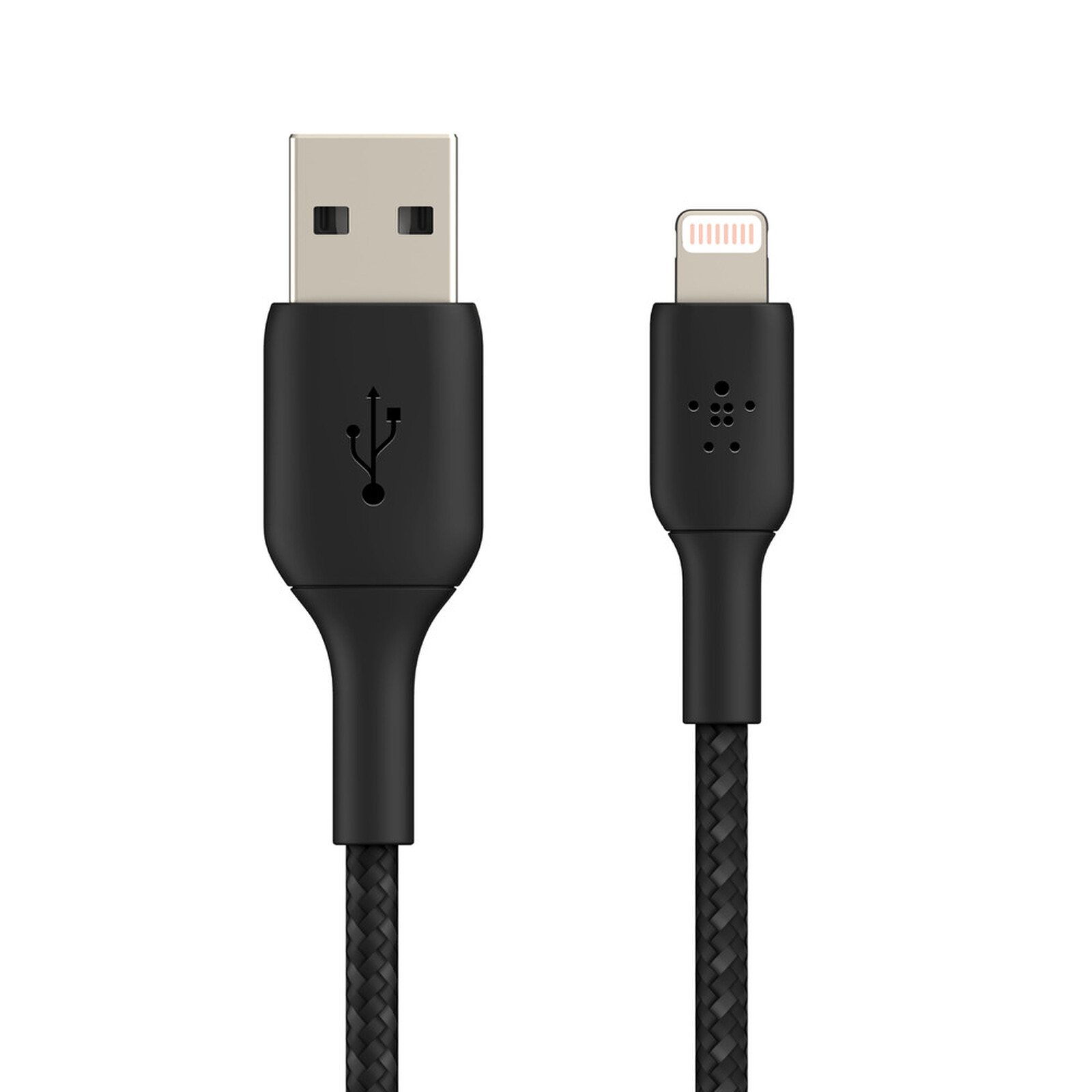 Belkin USB-A to Lightning MFI cable (black) - 2m