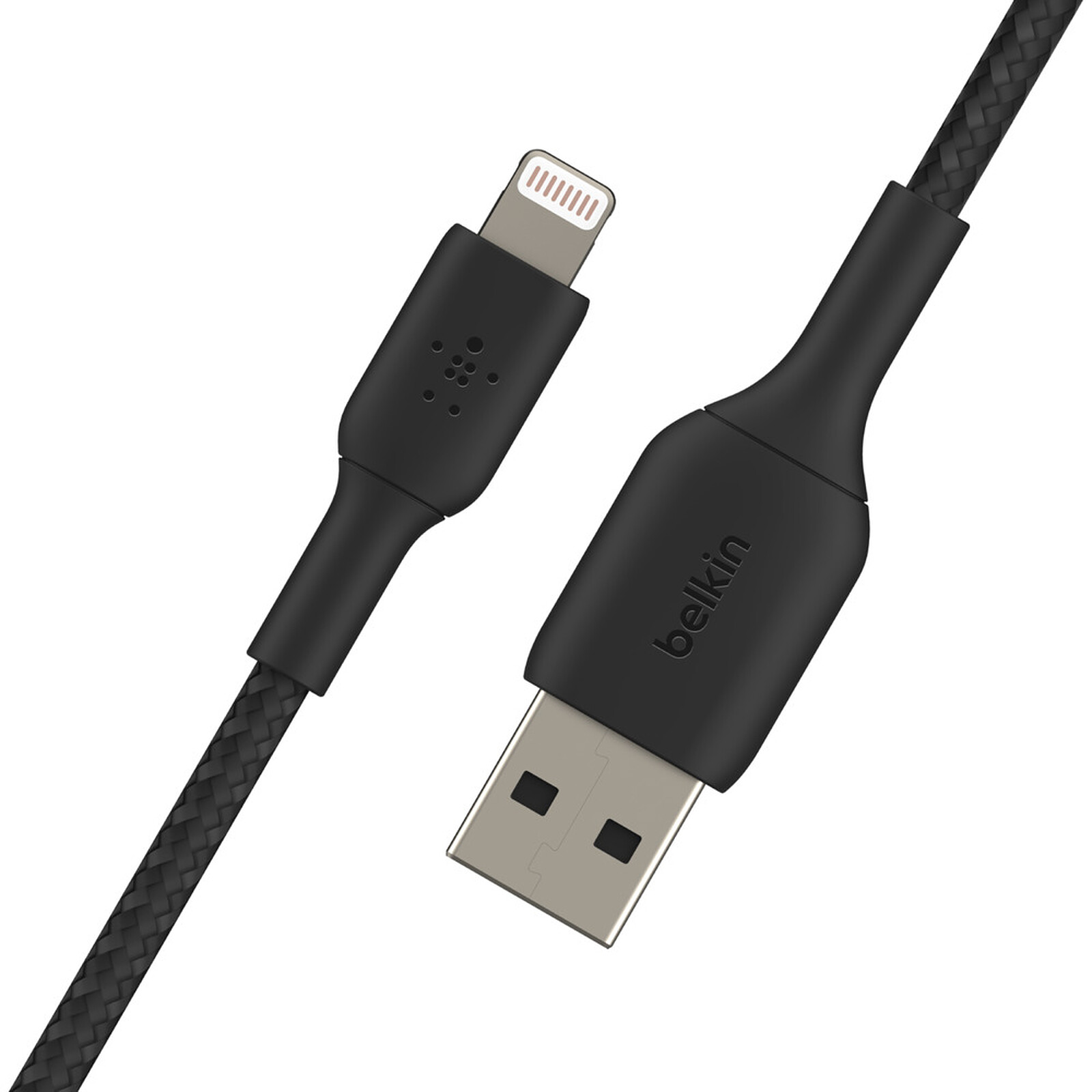 Belkin USB-A to Lightning MFI cable (black) - 2m