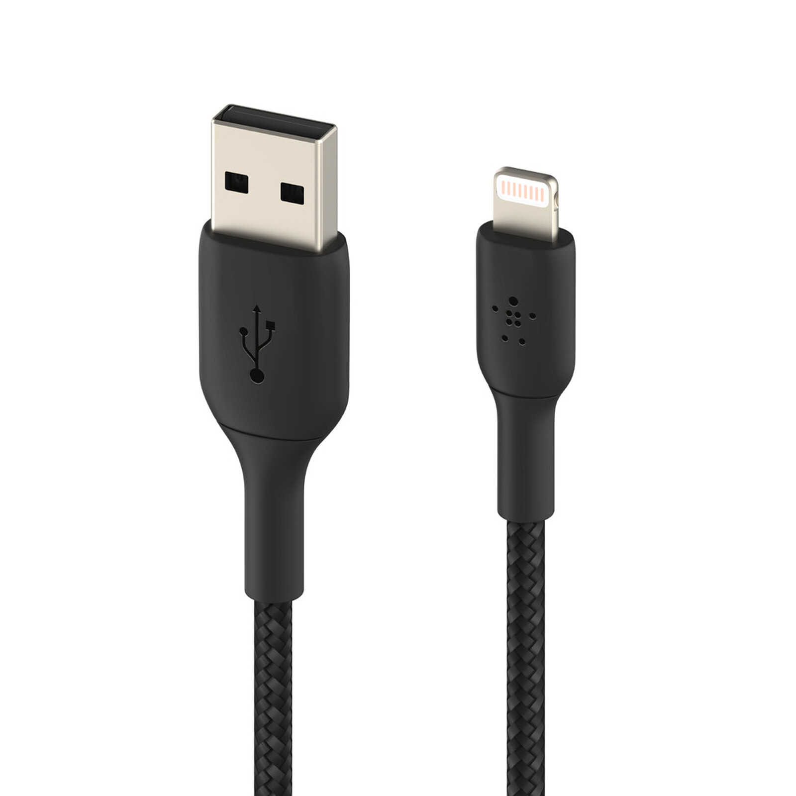 Belkin USB-A to Lightning MFI cable (black) - 2m