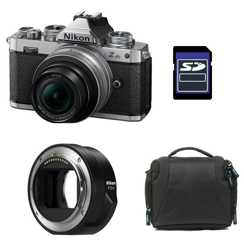 Nikon Z fc + Nikkor Z DX 16-50mm f/3.5-6.3 VR Silver Kit