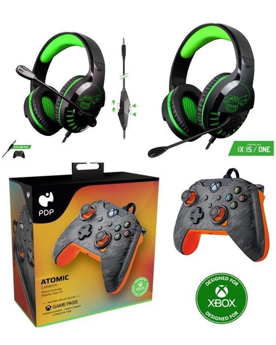 Auricular de juego PC PDP Espíritu del Jugador PRO H3