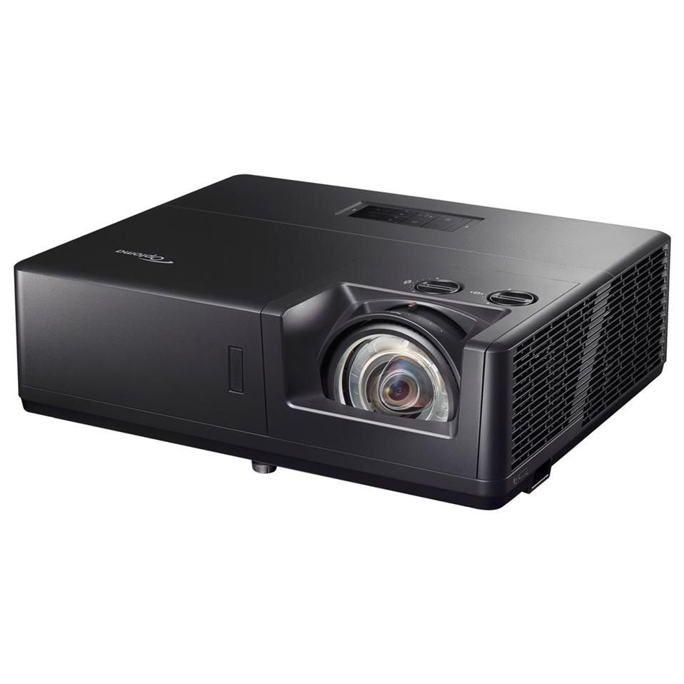 Optoma ZU607TST - DLP Laser Projector - 3D - 6000 Lumens - WUXGA (1920 x 1200) - 16:10 Short-throw Lens - LAN - Black